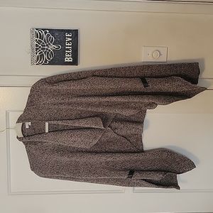 Sweater at the waist Size L Brown&Black with Gold flecks